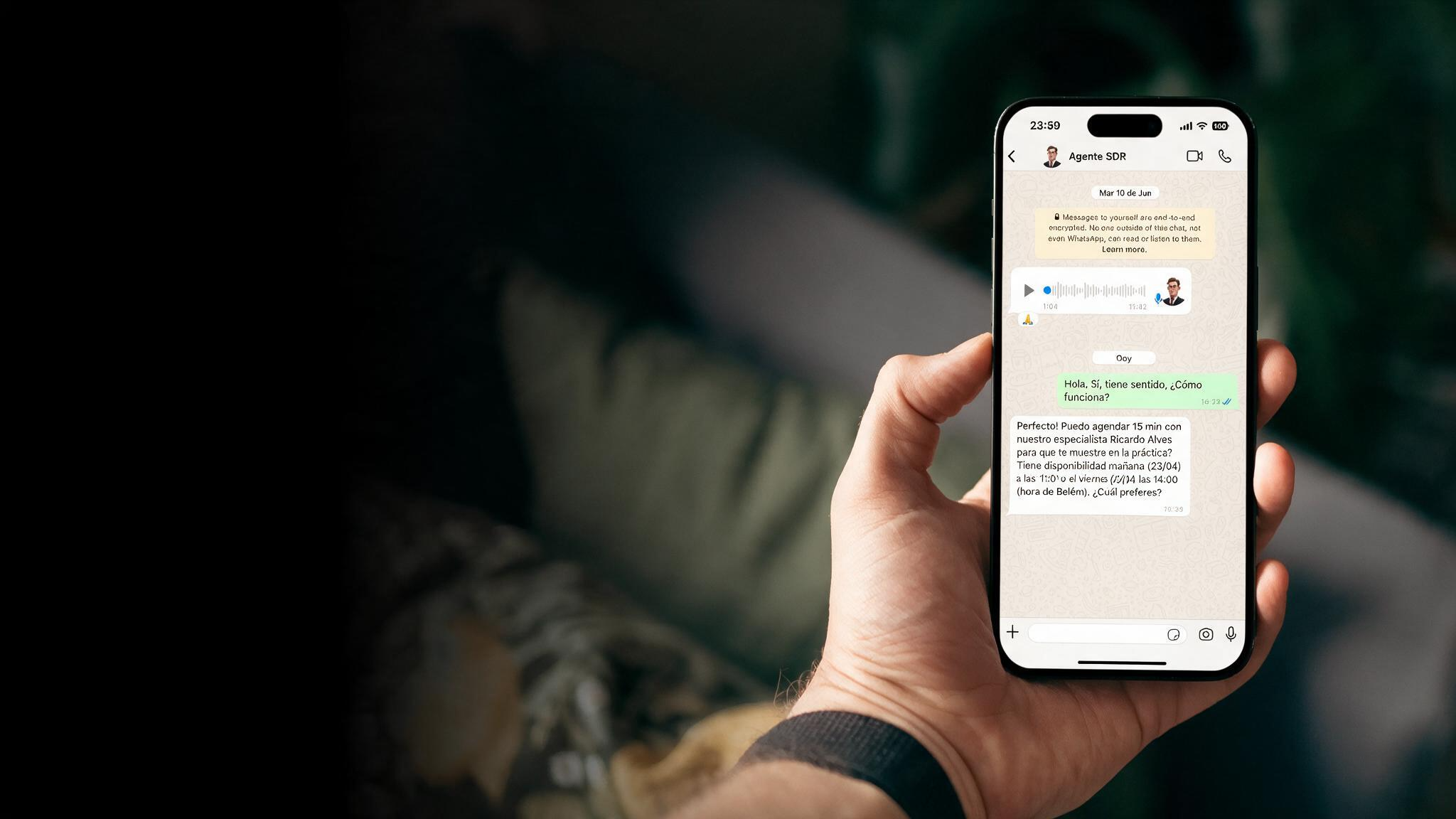 Aiox AI en WhatsApp